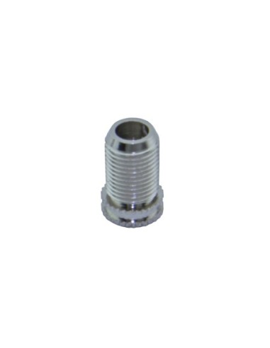 Presta Adaptor Valve 14mm Alloy Chrome.